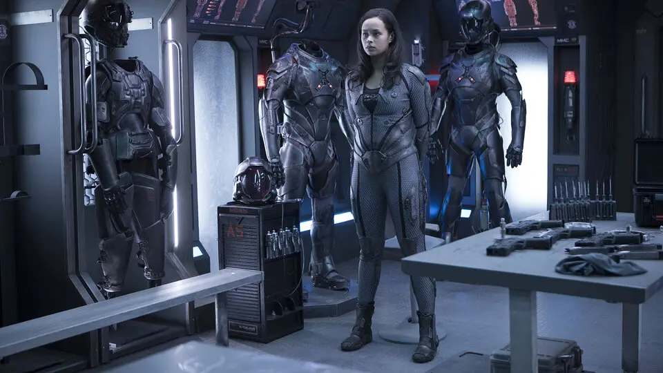 Roberta “Bobbie” Draper in “The Expanse.” Credit: RAFY/SYFY