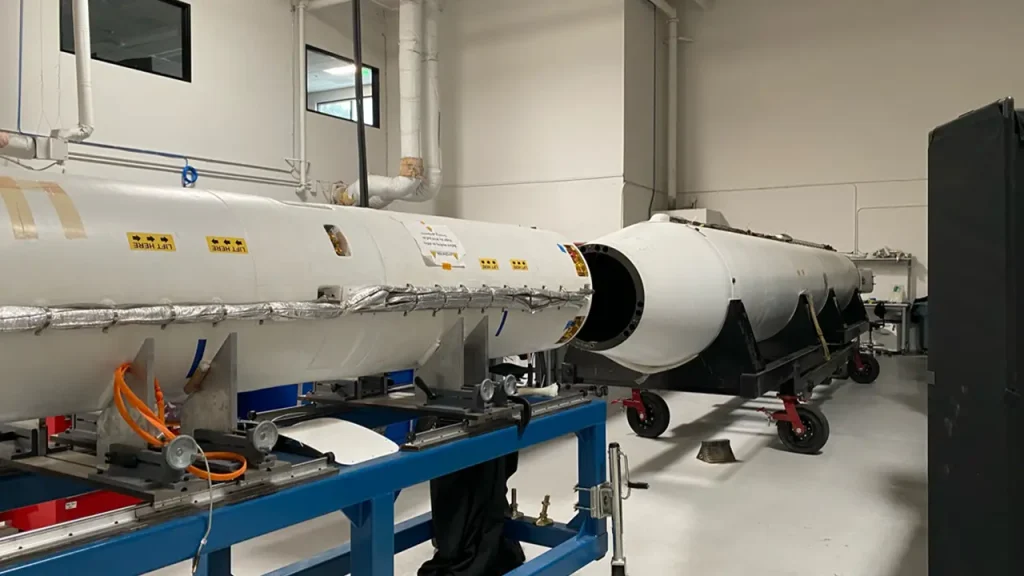 The Vector-R launch system. Photo courtesy of Vector Launch.