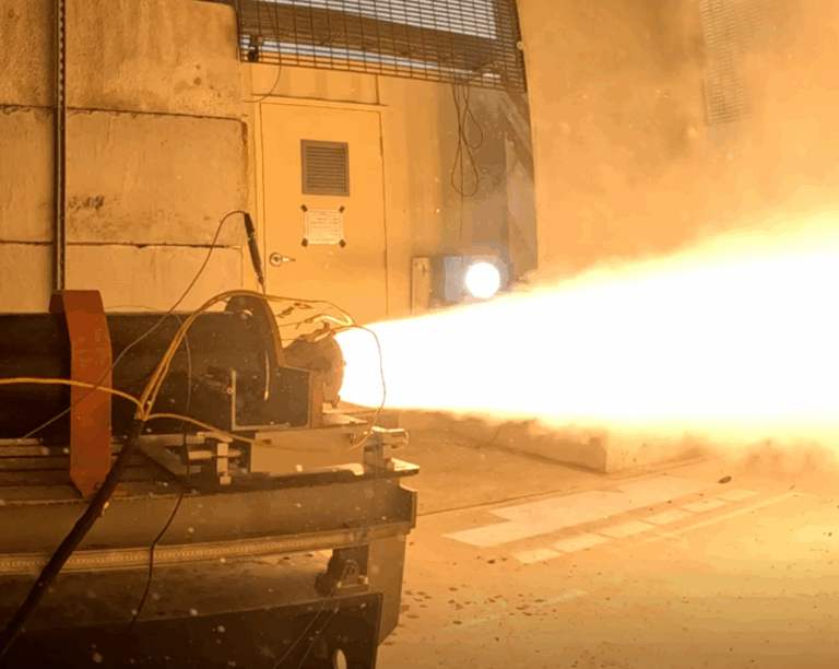 10in SRM static fire