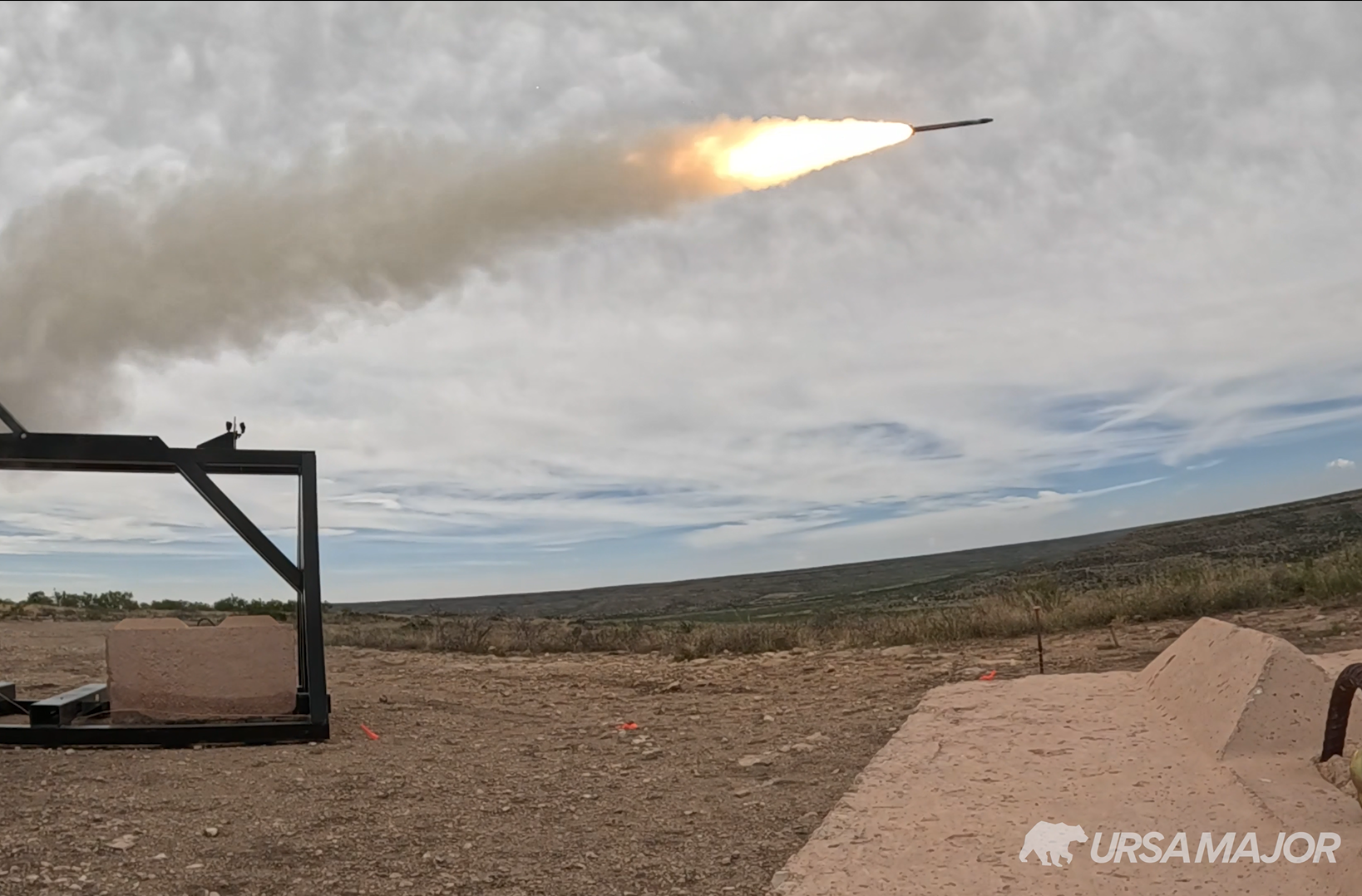 Ursa Major fires a SRM