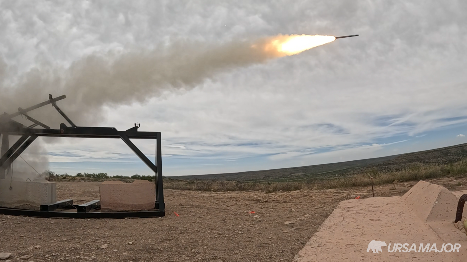 Ursa Major fires a SRM